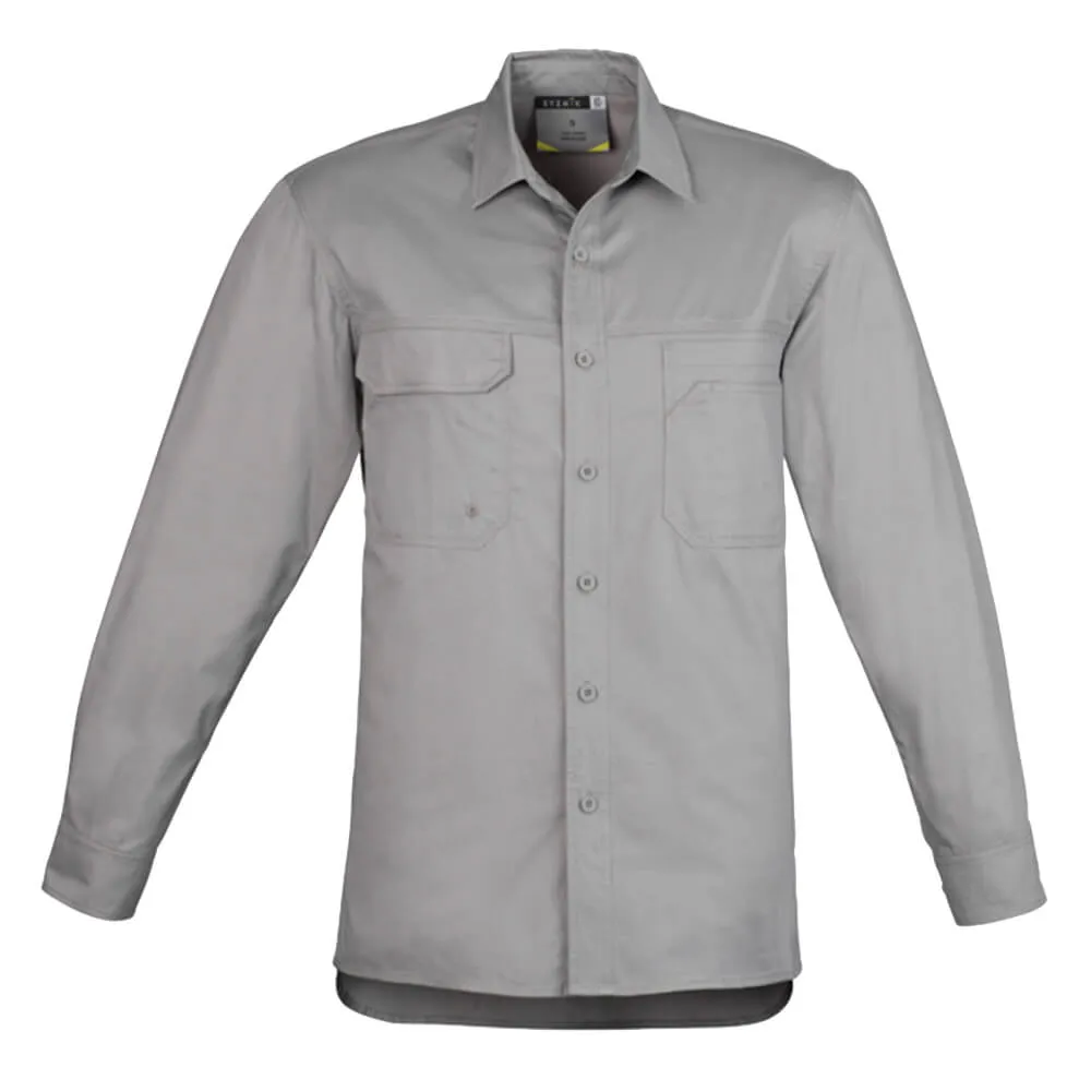 Syzmik ZW121 Mens Lightweight Tradie Long Sleeve Shirt