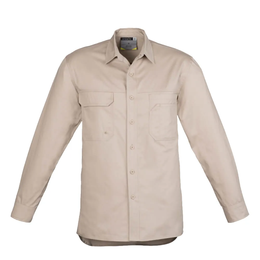 Syzmik ZW121 Mens Lightweight Tradie Long Sleeve Shirt