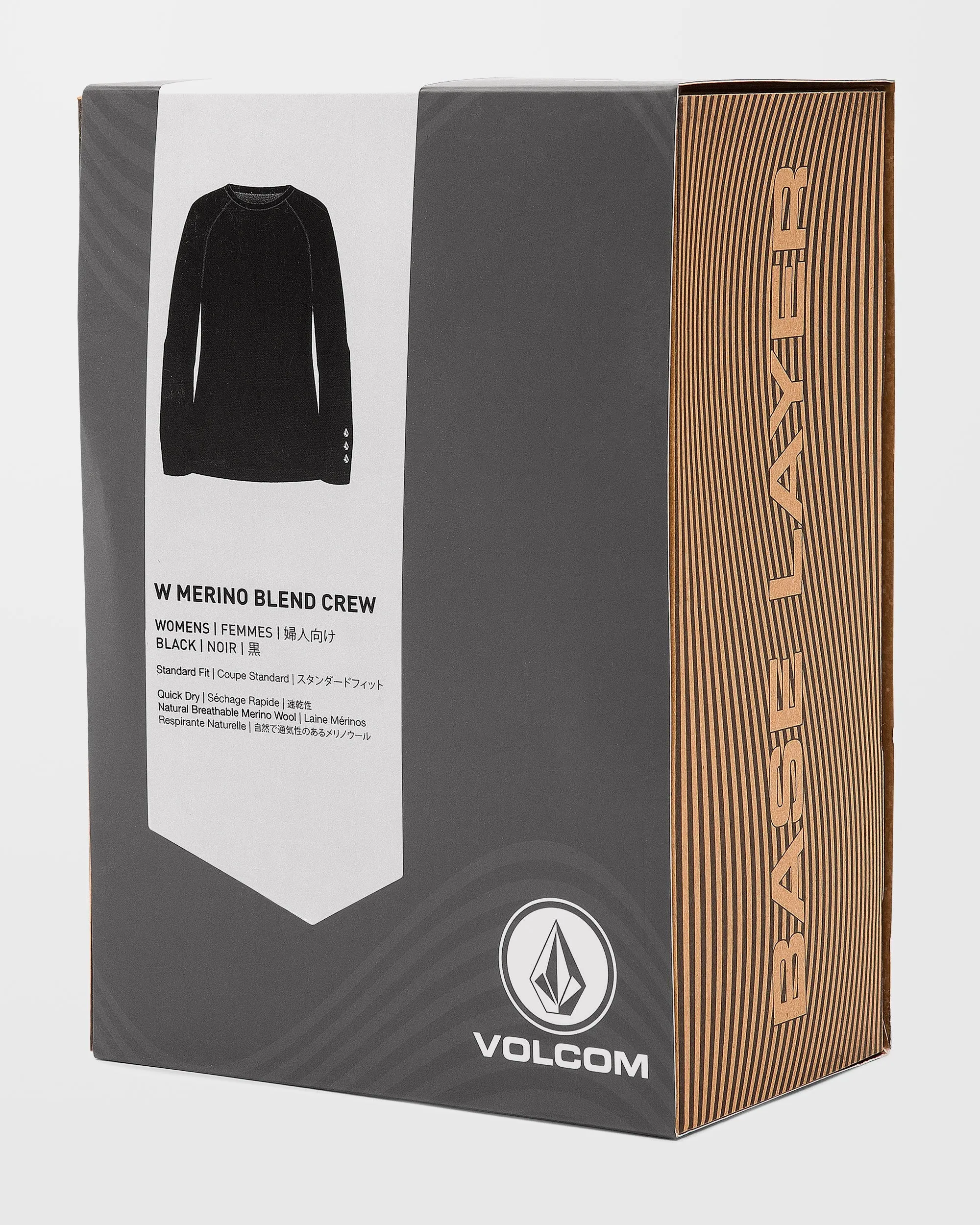 T-shirt première couche W Merino Blend - Black