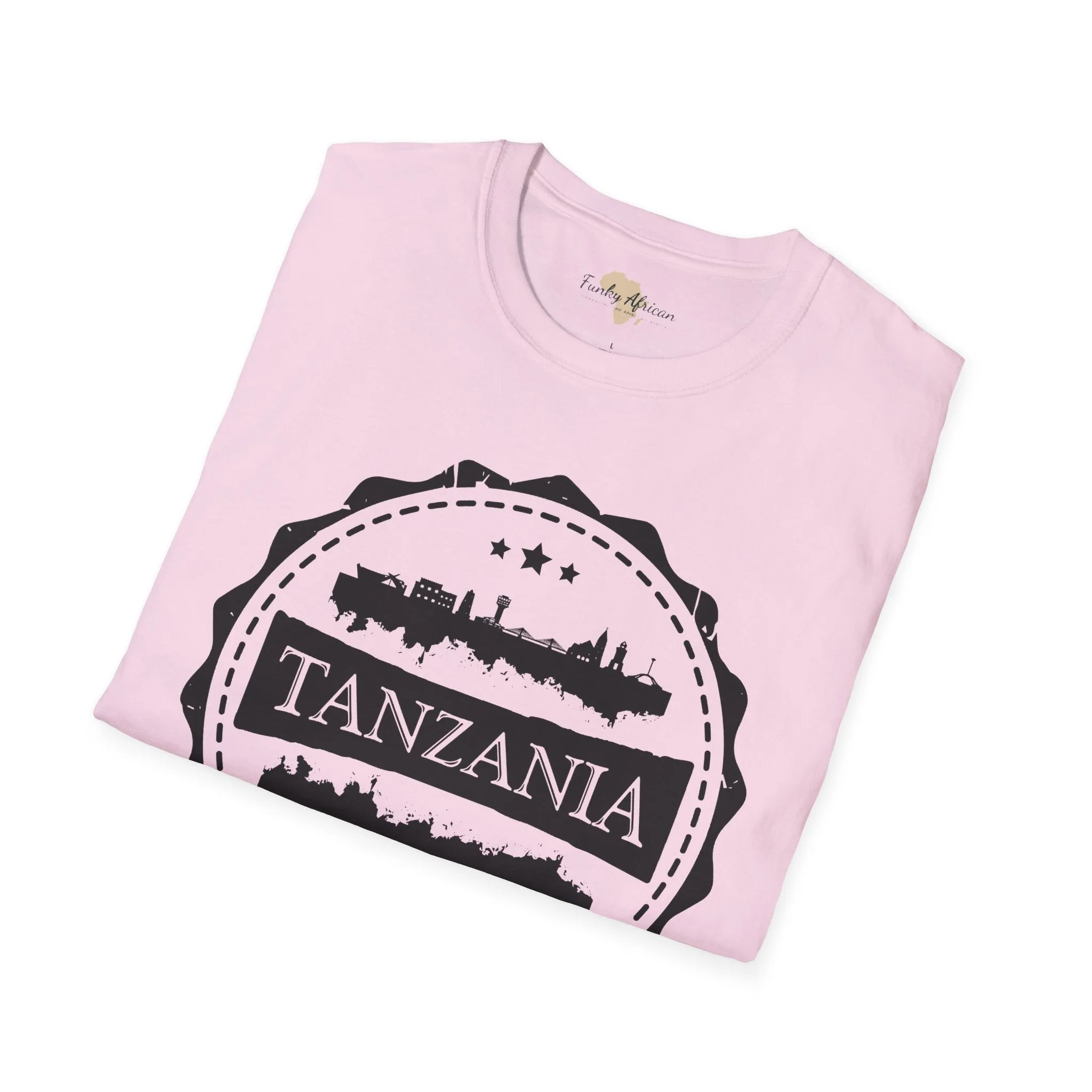 Tanzania Stamp unisex tee