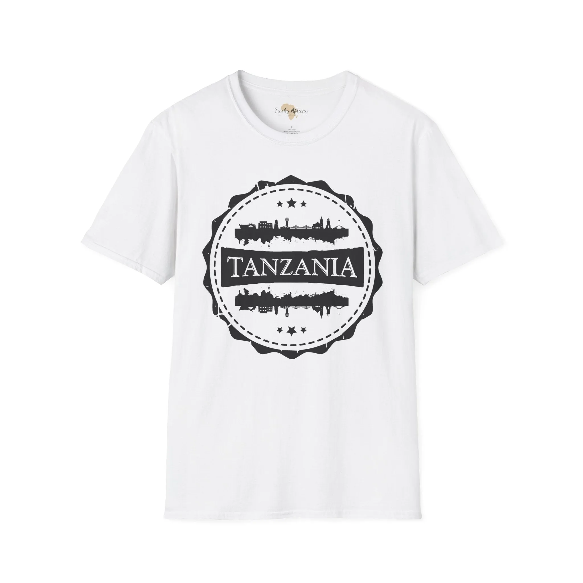 Tanzania Stamp unisex tee