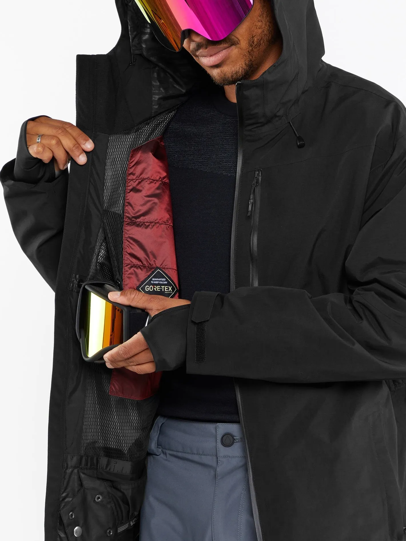 Tds 2L Gore-Tex Jacke - BLACK