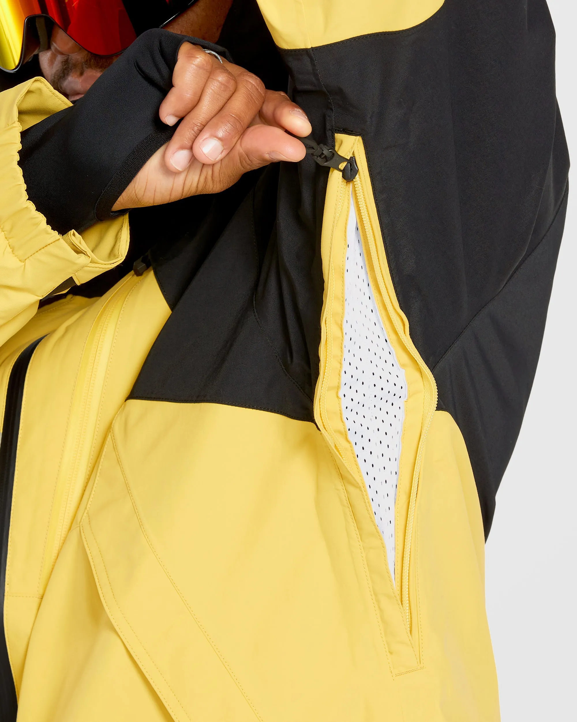 Tds 2L Gore-Tex Jacke - Dark Yellow
