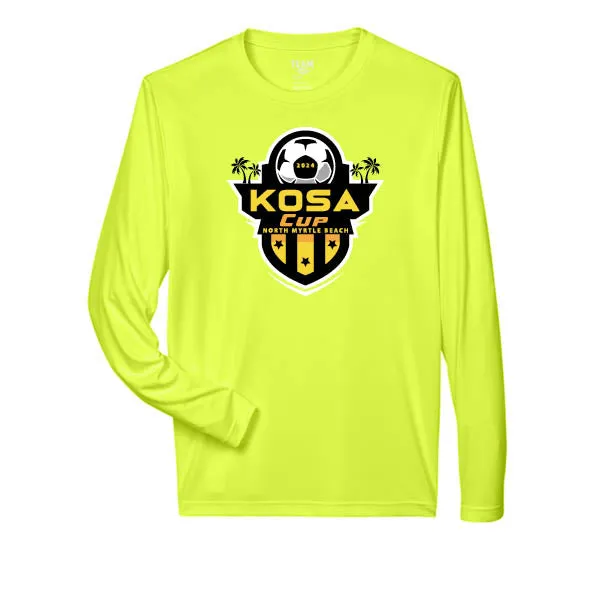 Team 365 Zone Performance Long Sleeve Shirts Kosa Cup