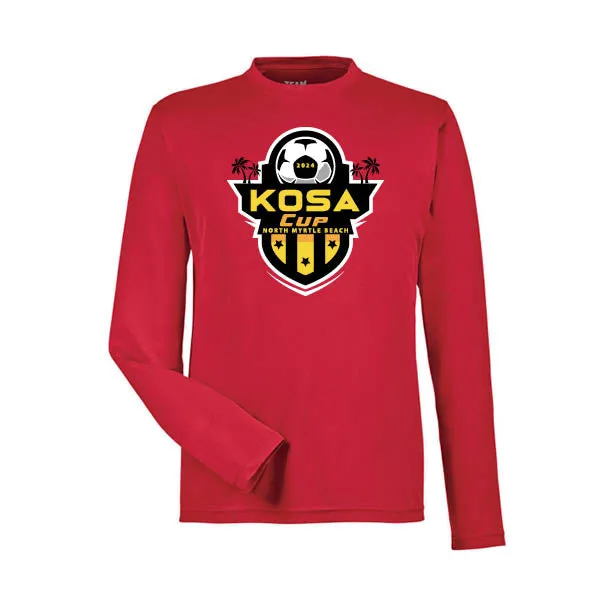 Team 365 Zone Performance Long Sleeve Shirts Kosa Cup