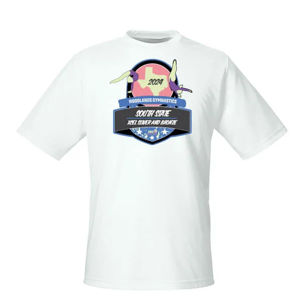 Team 365 Zone Performance-T-Shirts 2024 Woodlands Gymnastics