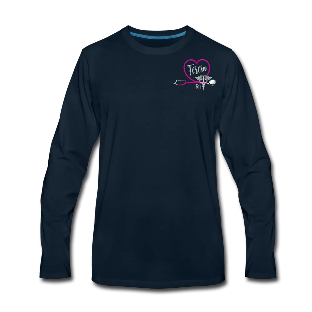 Teresa RN Men's Premium Long Sleeve T-Shirt