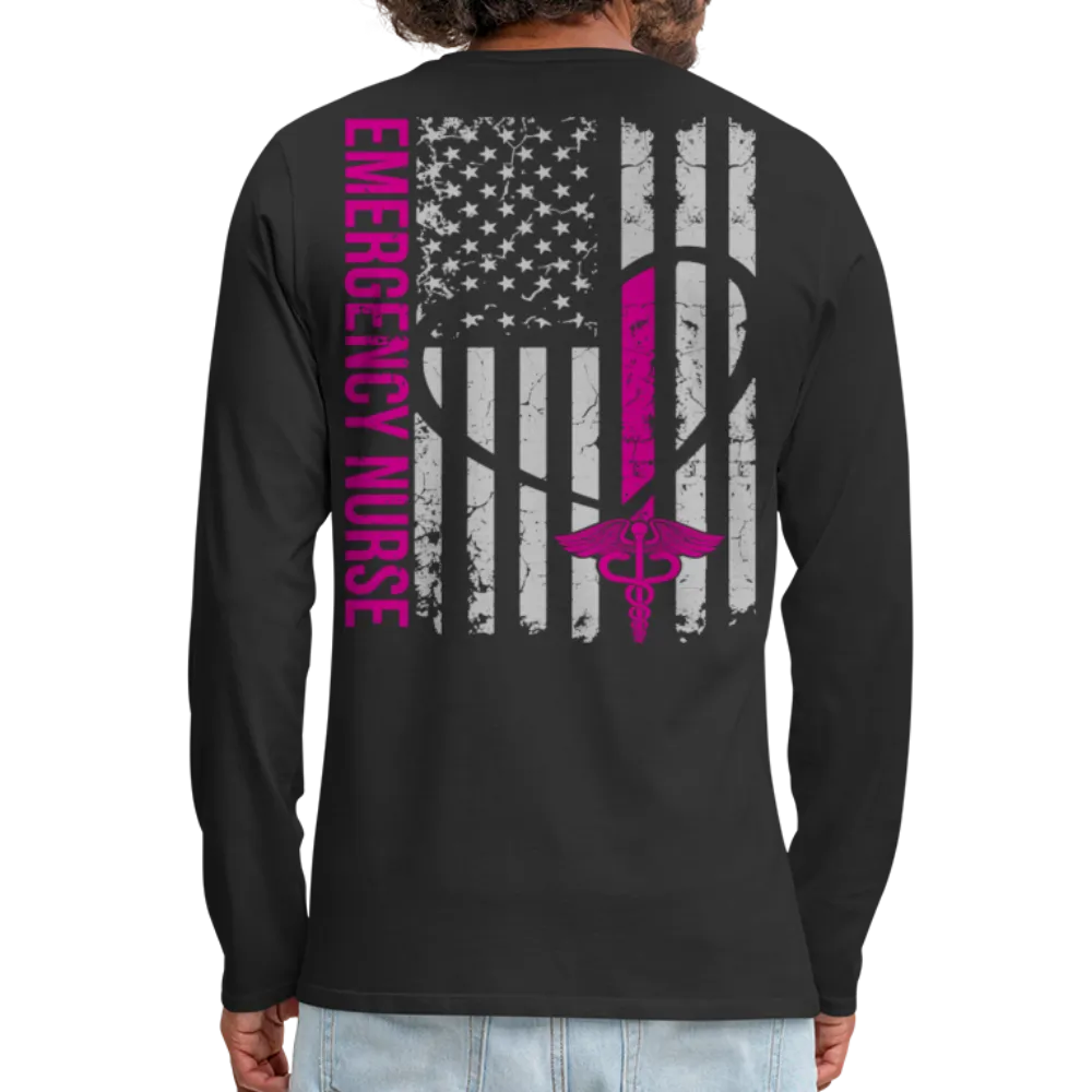 Teresa RN Men's Premium Long Sleeve T-Shirt