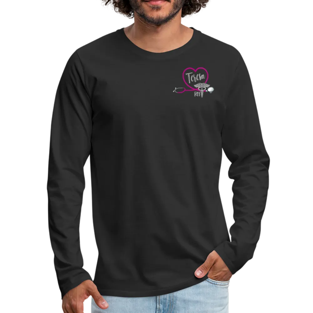 Teresa RN Men's Premium Long Sleeve T-Shirt
