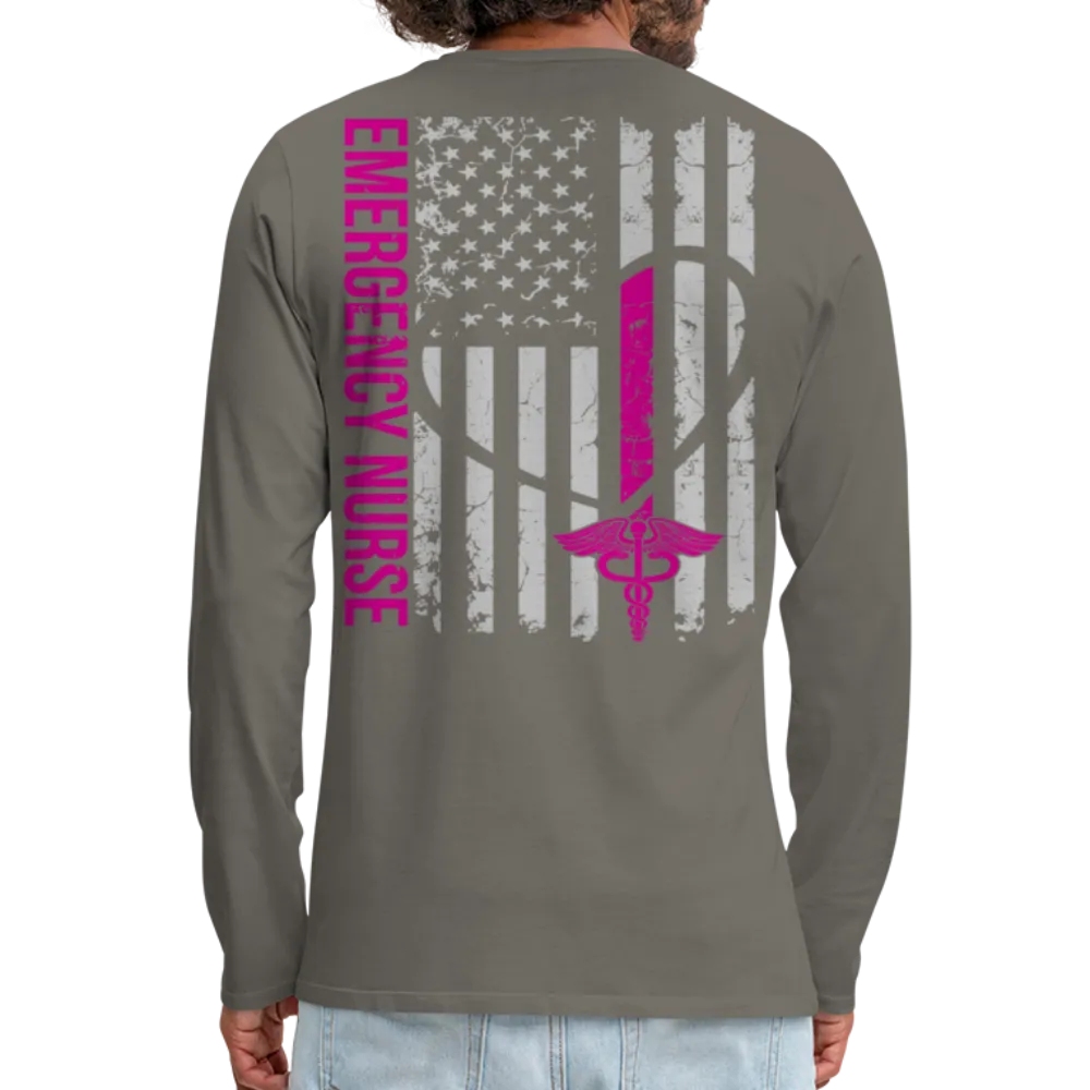 Teresa RN Men's Premium Long Sleeve T-Shirt