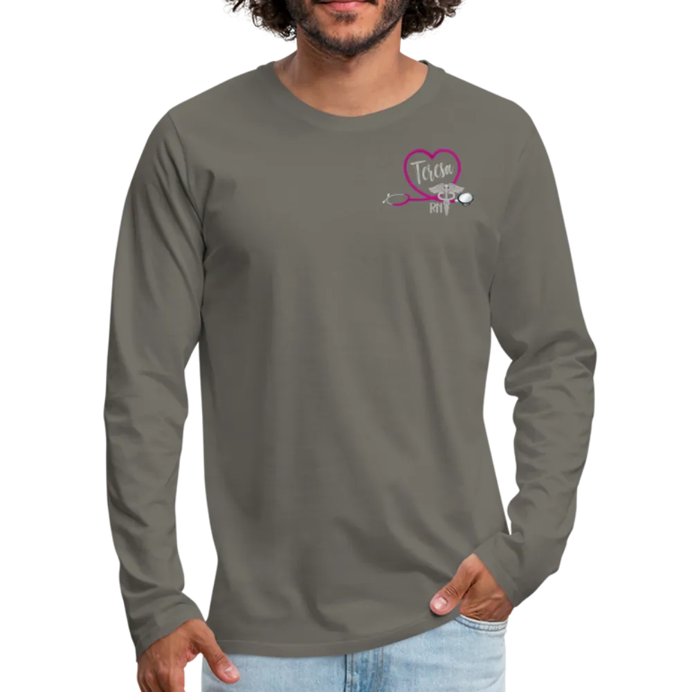 Teresa RN Men's Premium Long Sleeve T-Shirt