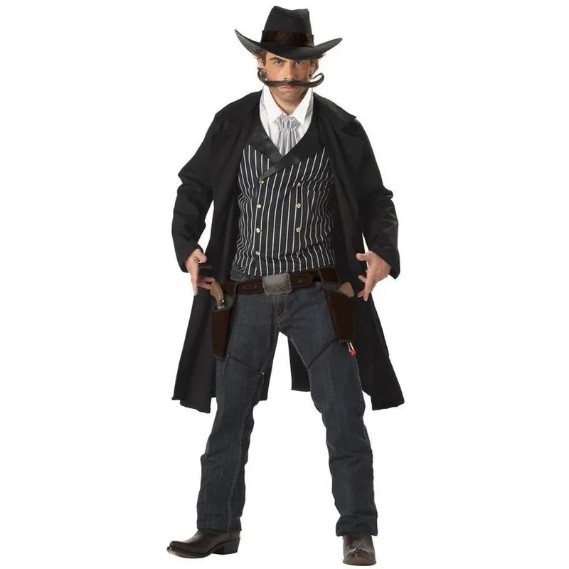 Texan Gunfighter Men's Wild West Costume