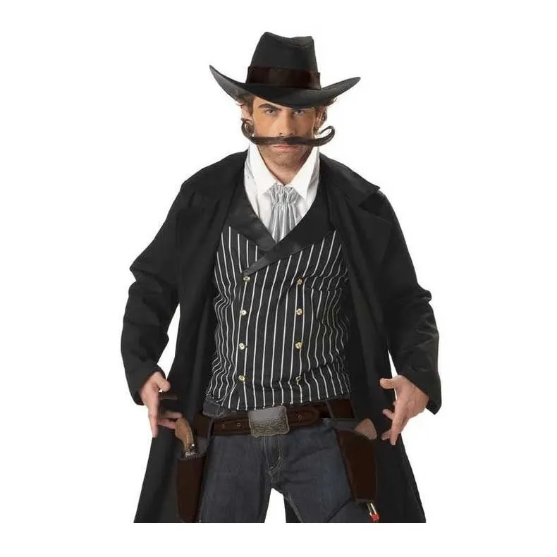 Texan Gunfighter Men's Wild West Costume