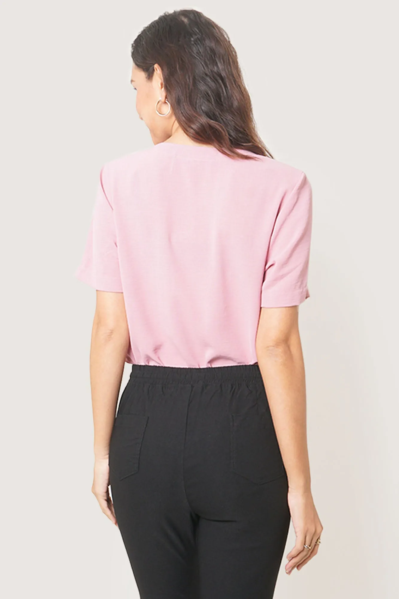 Textured Button Down Top