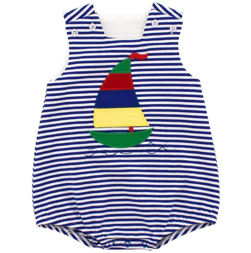 The Bailey Boys Reversible Sailboat Shortall