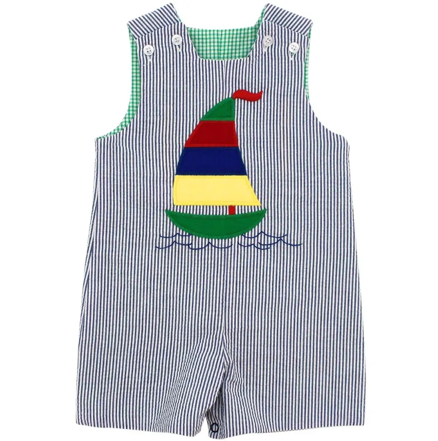 The Bailey Boys Reversible Sailboat Shortall