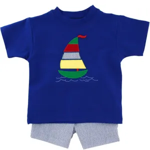 The Bailey Boys Two Piece Sailboat Shorts Set