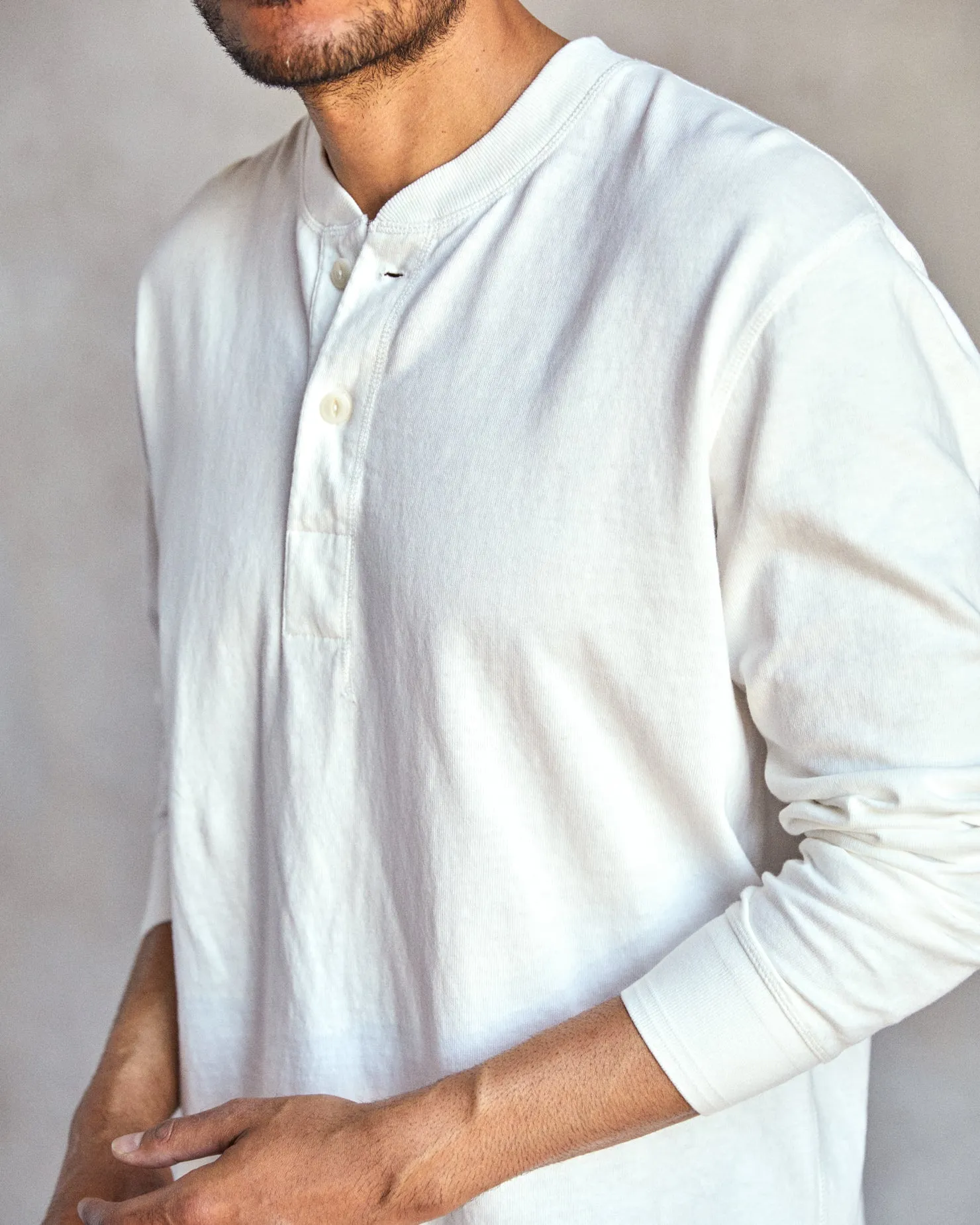 The Big Heavy Tee Henley - FINAL SALE
