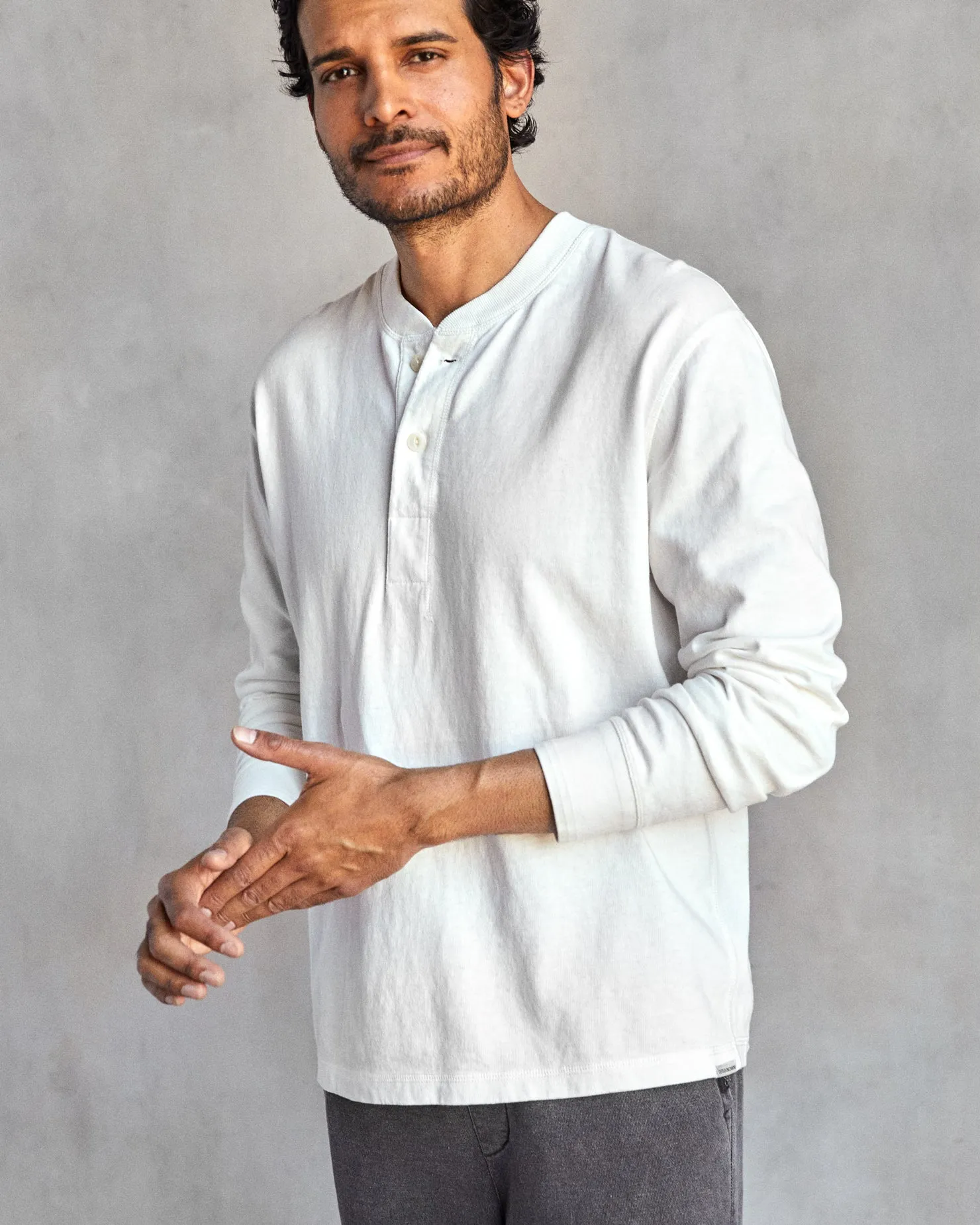 The Big Heavy Tee Henley - FINAL SALE