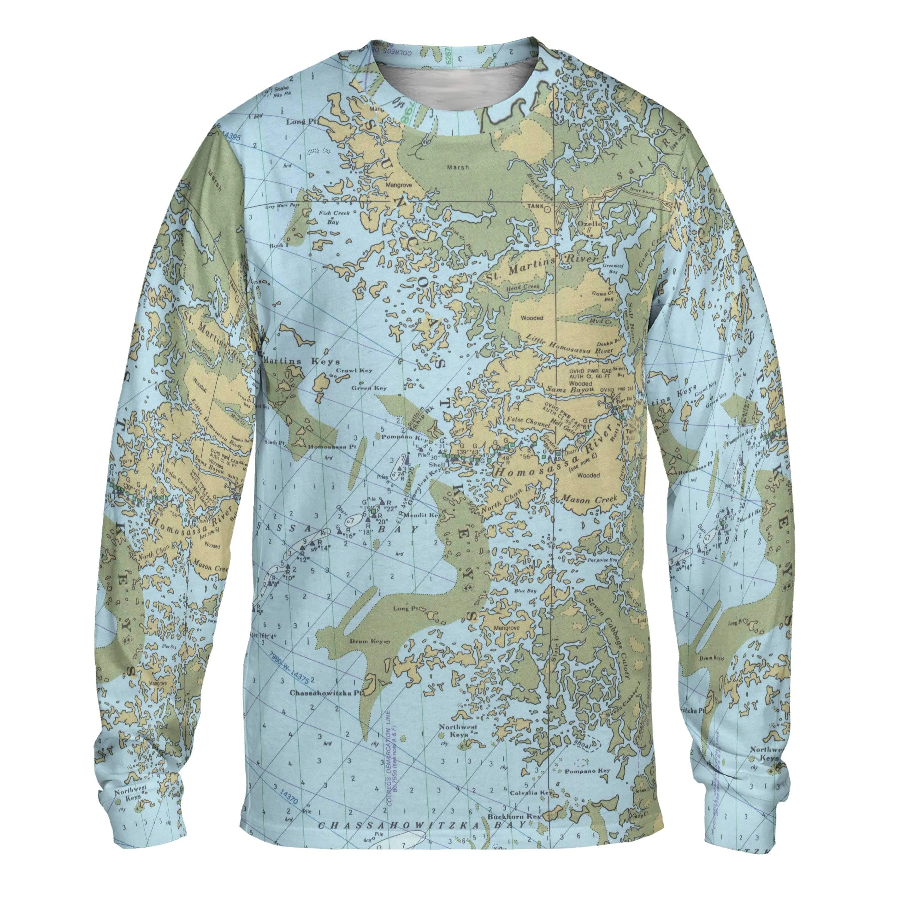 The Homosassa Bay Long Sleeve Tee