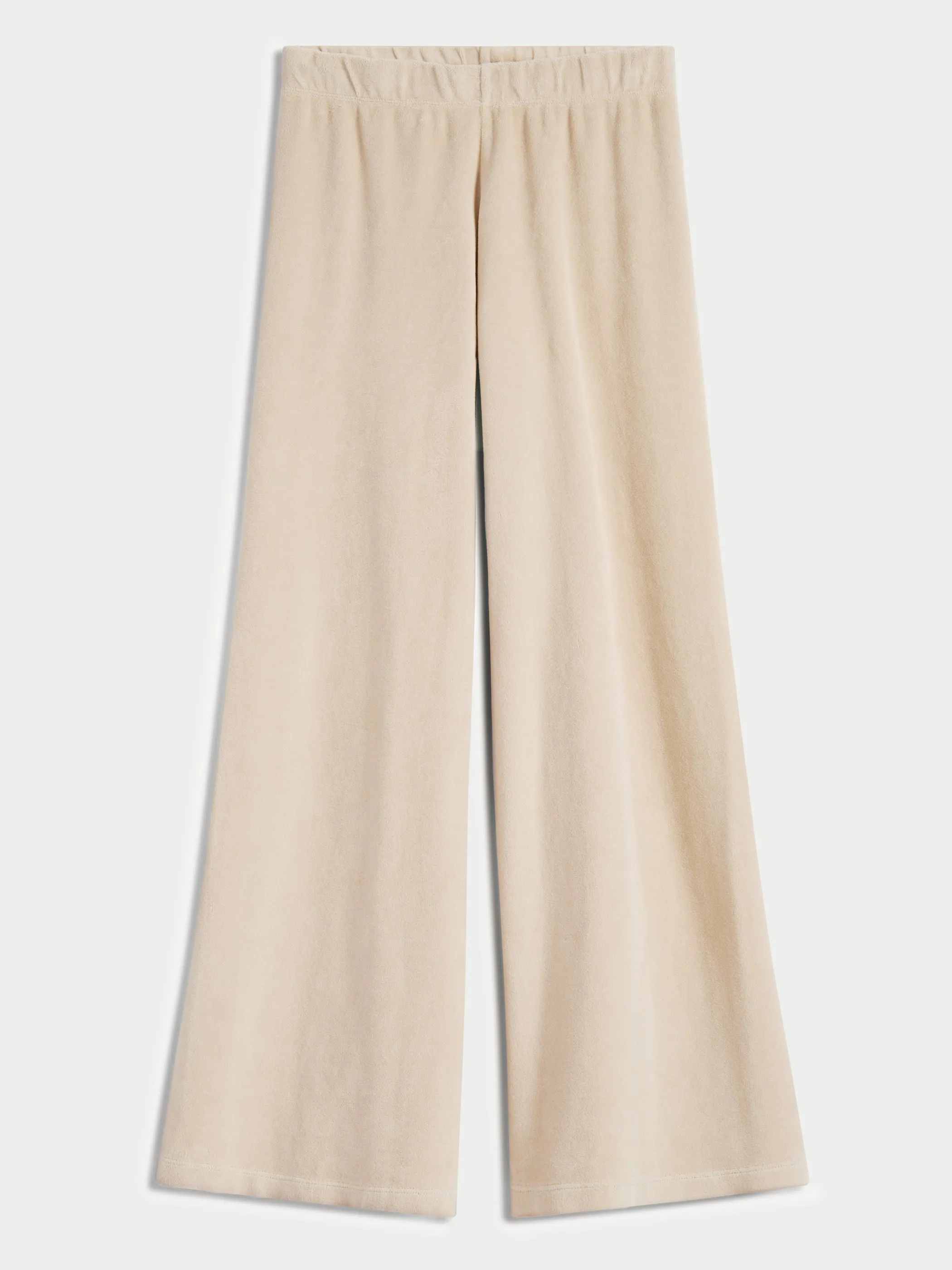 The Lito Low Rise Flare Pants in Velour