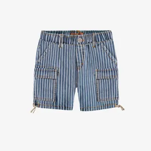 The Taylor Railroad Denim Bermuda Shorts - KIDS