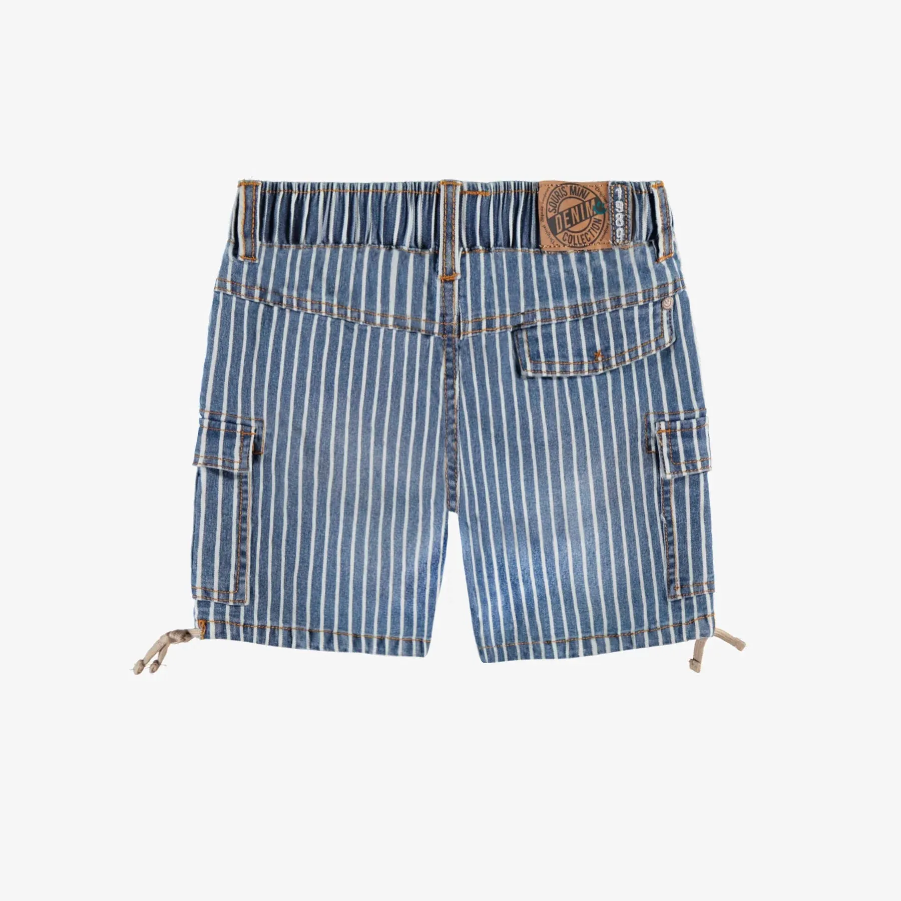The Taylor Railroad Denim Bermuda Shorts - KIDS