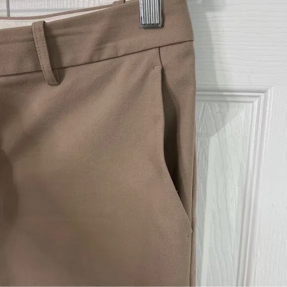 Theory Trouser Beige  bermuda shorts Sz 6