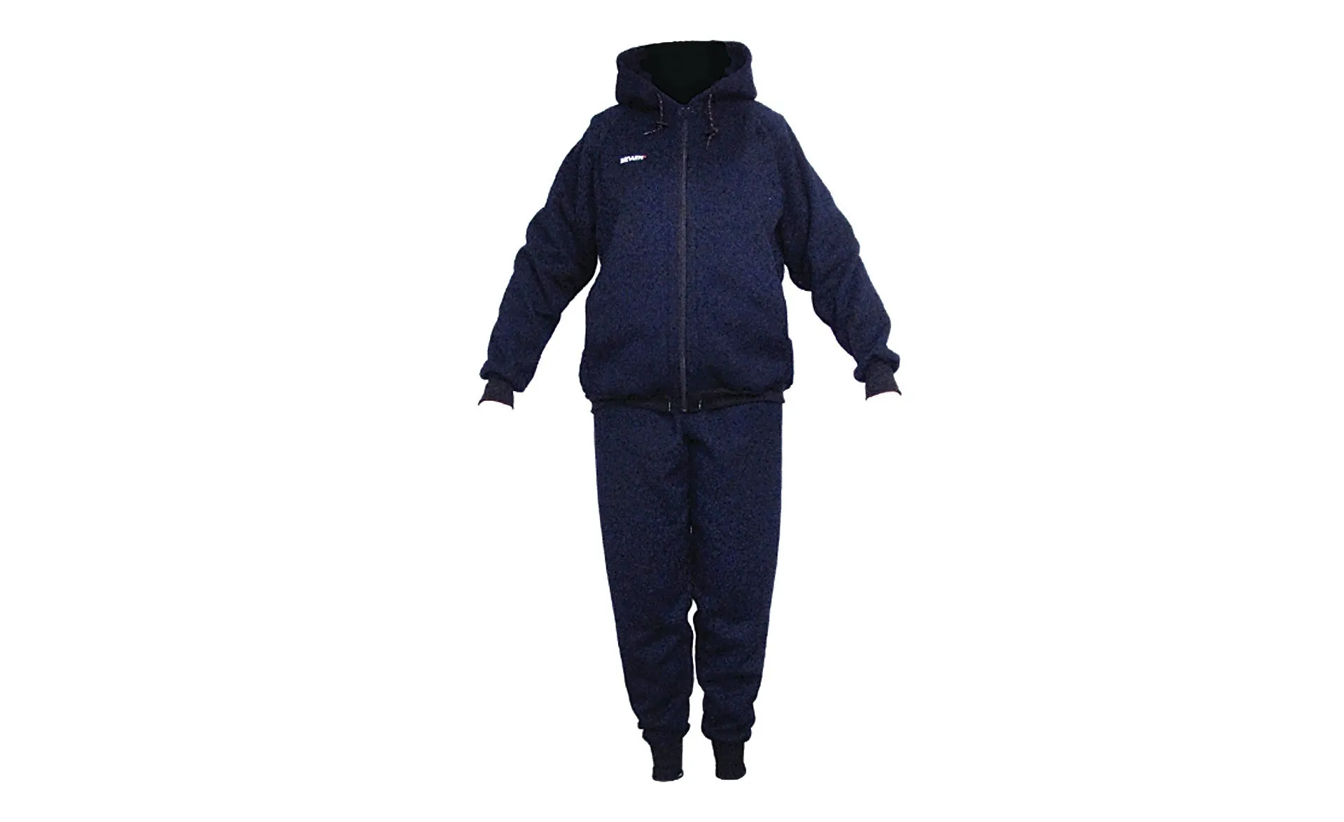 Thermal Hoodie with Front Zip