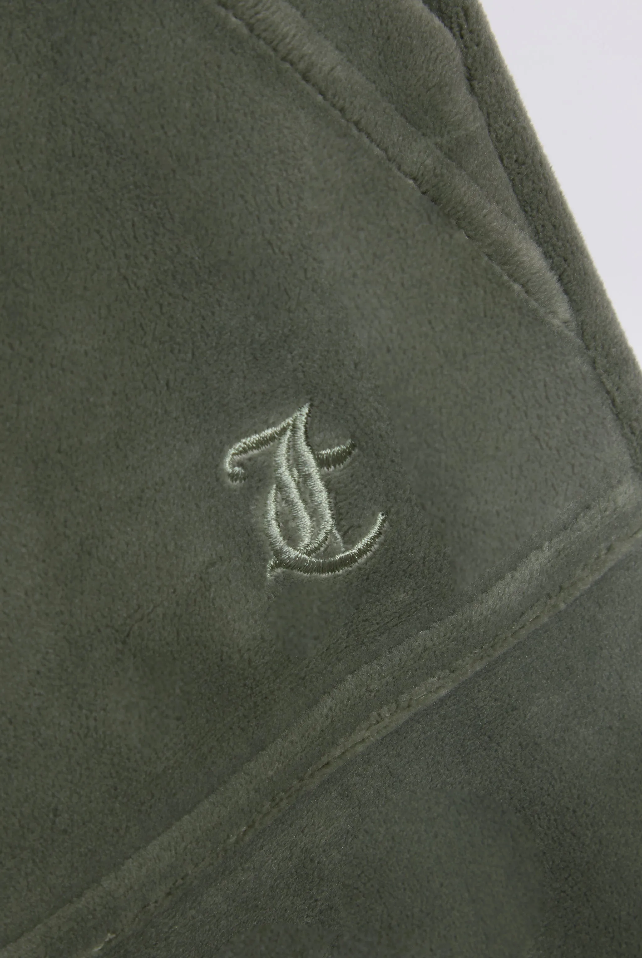 THYME LOW RISE VELOUR TRACK PANTS