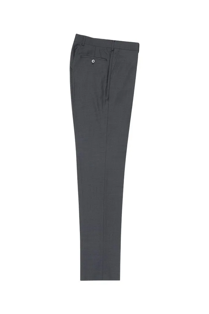 Tiglio Luxe Gray Slim Fit, Pure Wool Dress Pants 2564 TIG1008