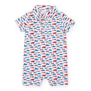 Tripp Boys' Pima Cotton Polo Shortall - Freedom Fighters