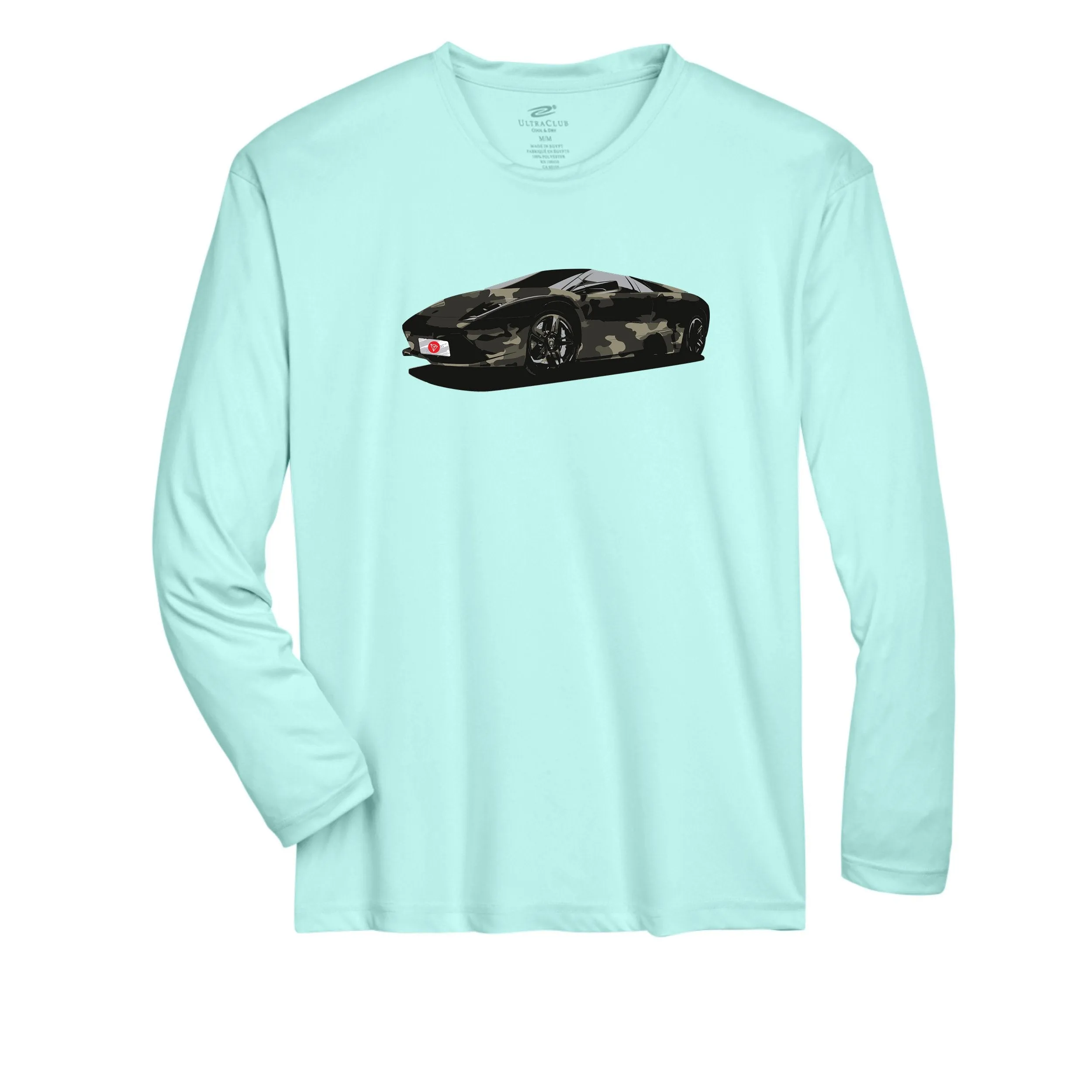Tron Crypto Lambo 365 Performance Long Sleeve Shirts
