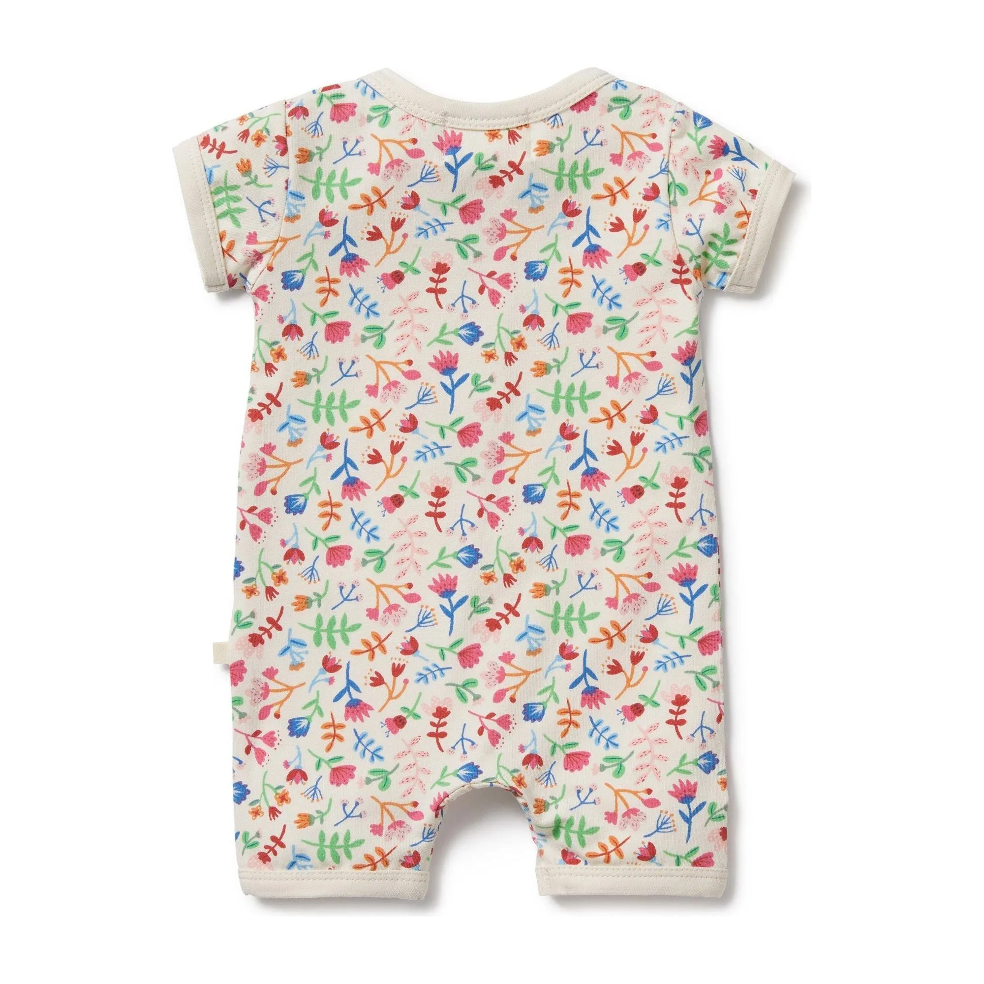 Tropical Garden Organic Boyleg Zipsuit