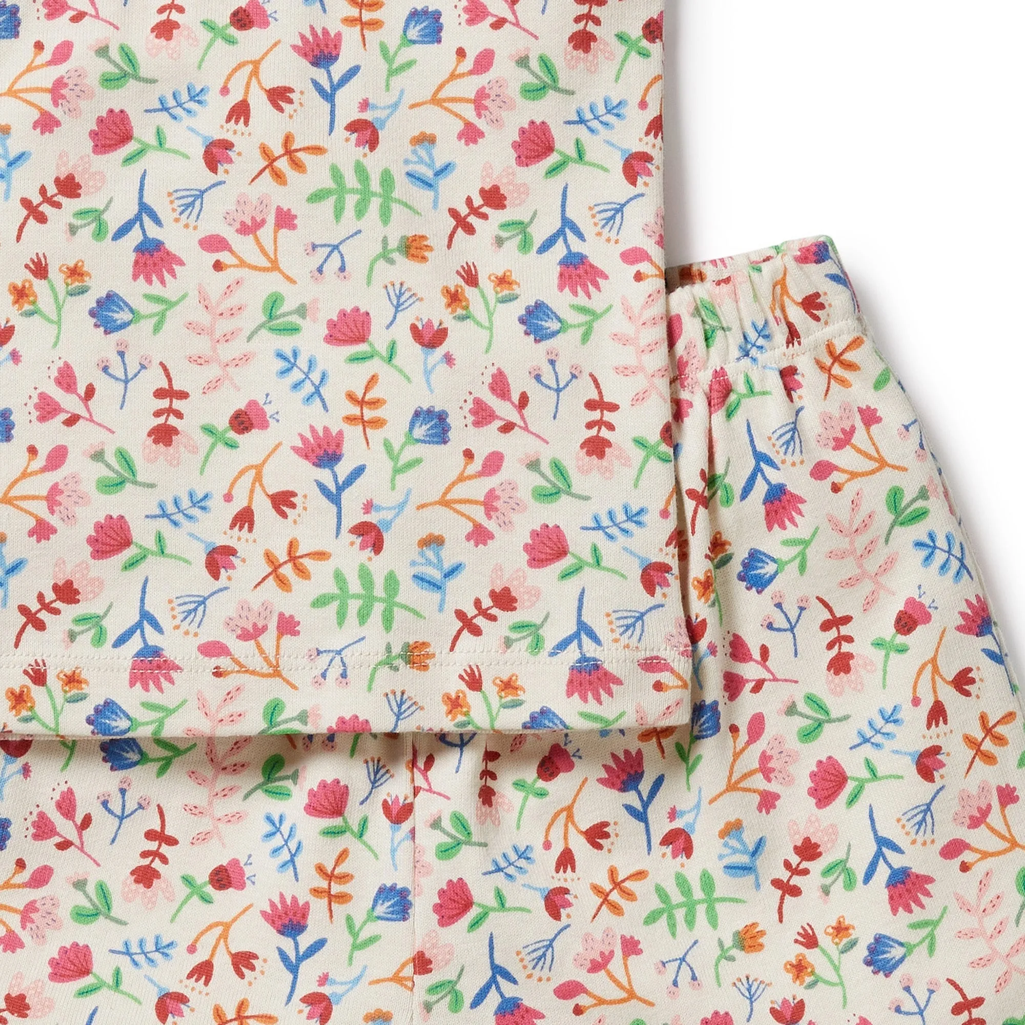 Tropical Garden Organic Short Sleeve Pyjamas
