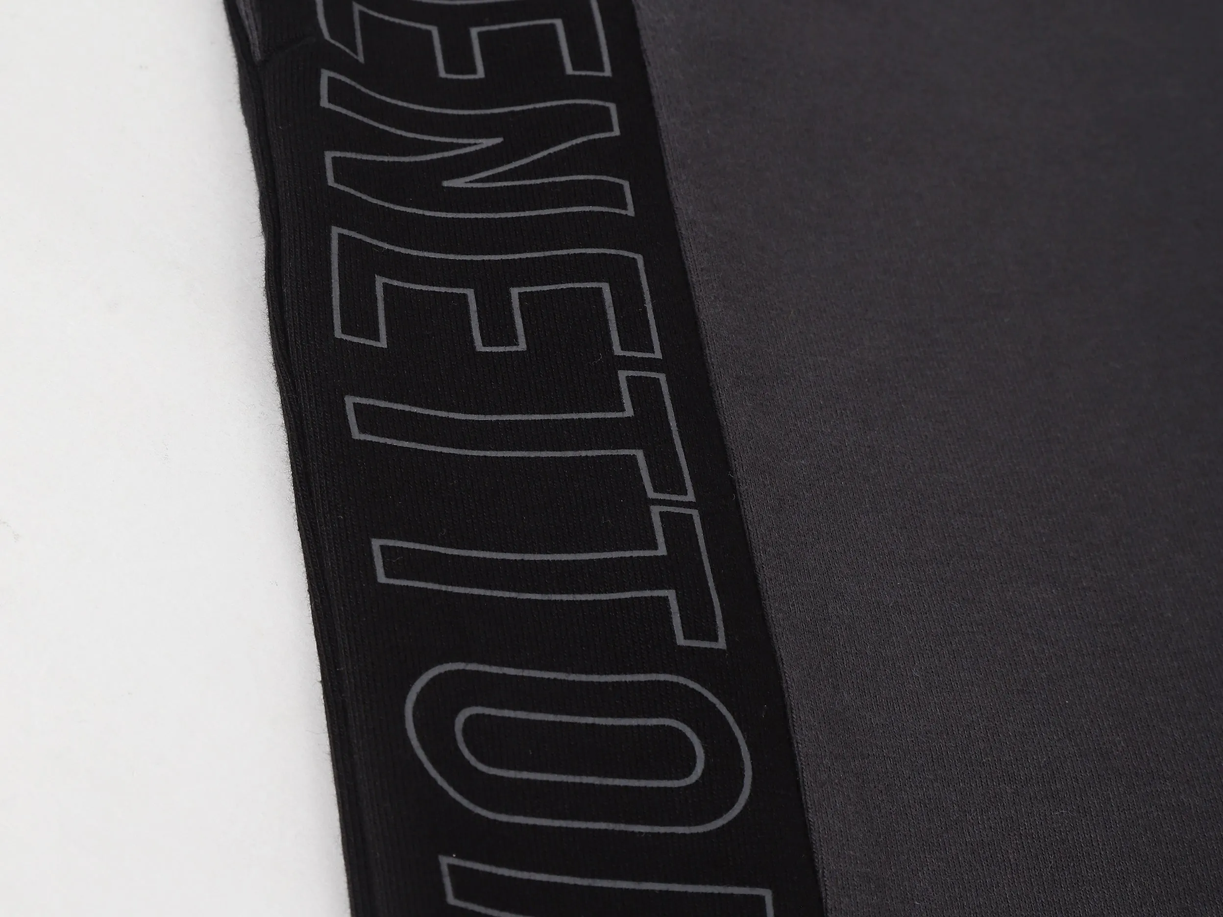 Typography Pattern Relaxed Fit Shorts