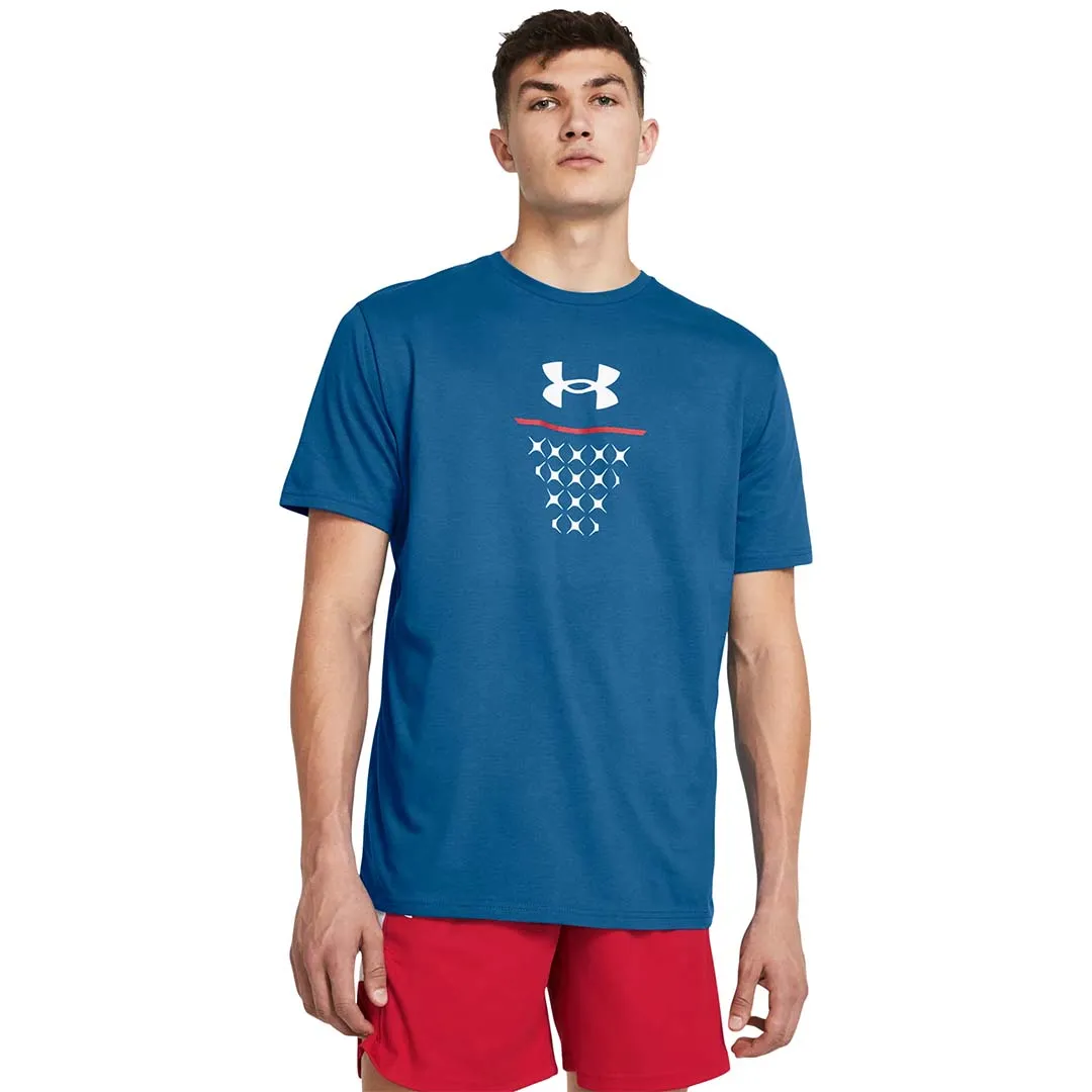 UA Men Basketball Net Icon Short Sleeve | 1382855