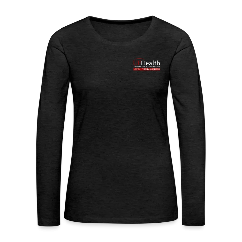 UFHealth TRAUMA RESUS RN Women's Premium Long Sleeve T-Shirt