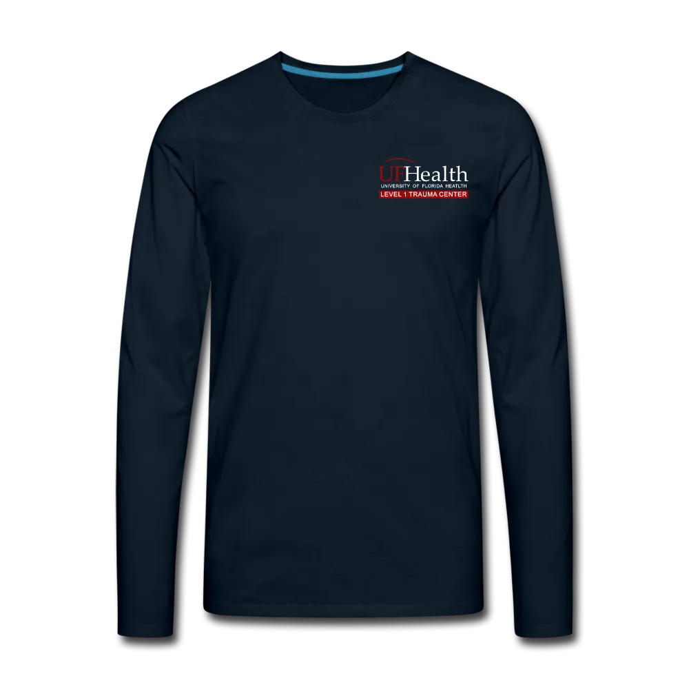 UFHeatlh Trauma Resus RN Men's Premium Long Sleeve T-Shirt