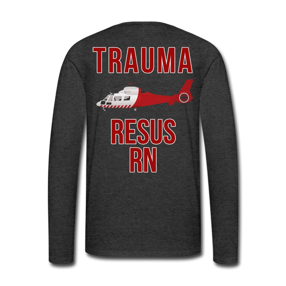 UFHeatlh Trauma Resus RN Men's Premium Long Sleeve T-Shirt