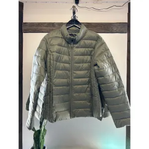 Ultra Lightweight Padded Thermal Zip Up Jacket