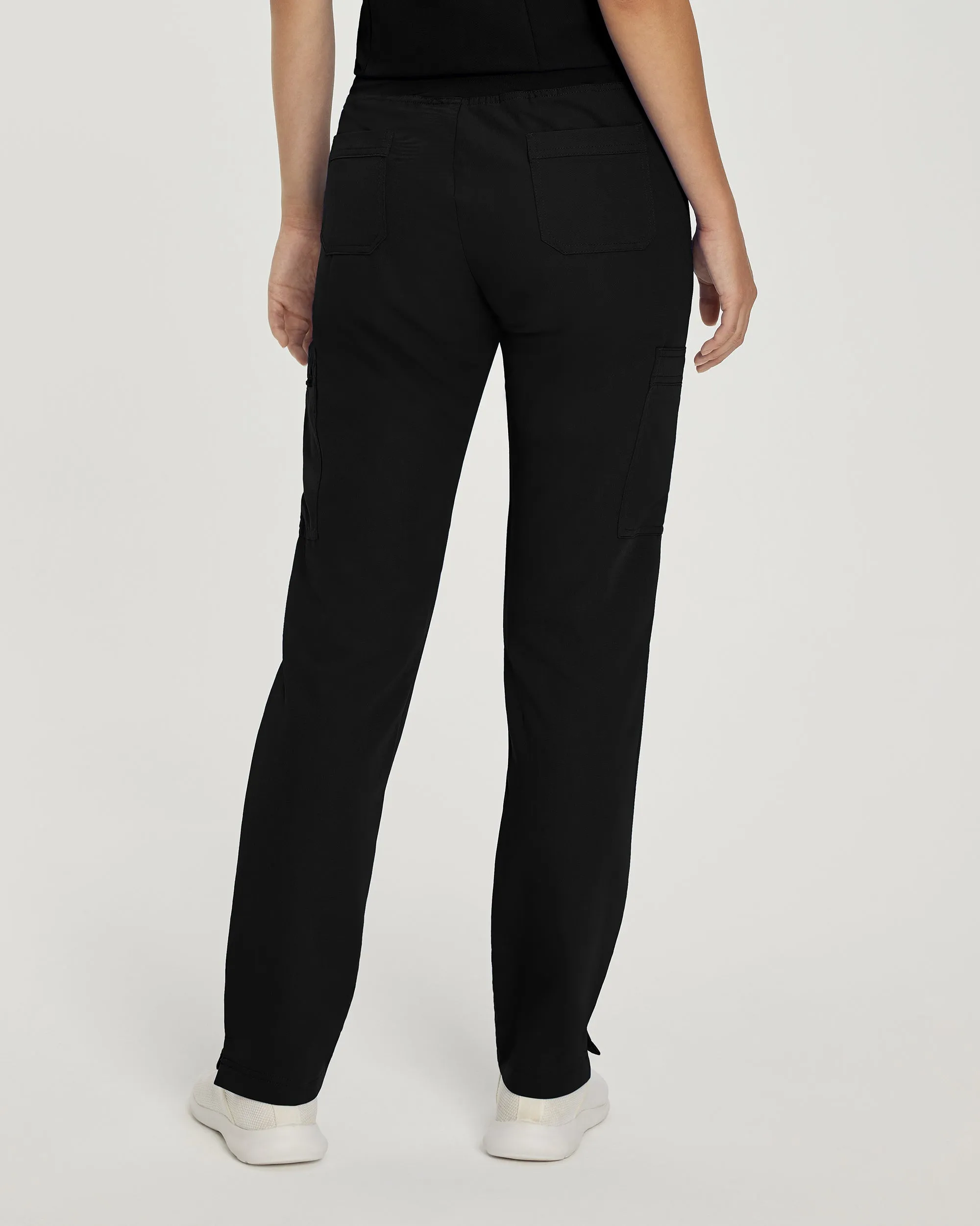 V-Tess 337 Women's Cargo Scrub Pants Black