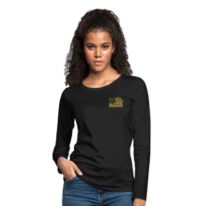 VA Dental Flag Women's Premium Long Sleeve T-Shirt (Gold)