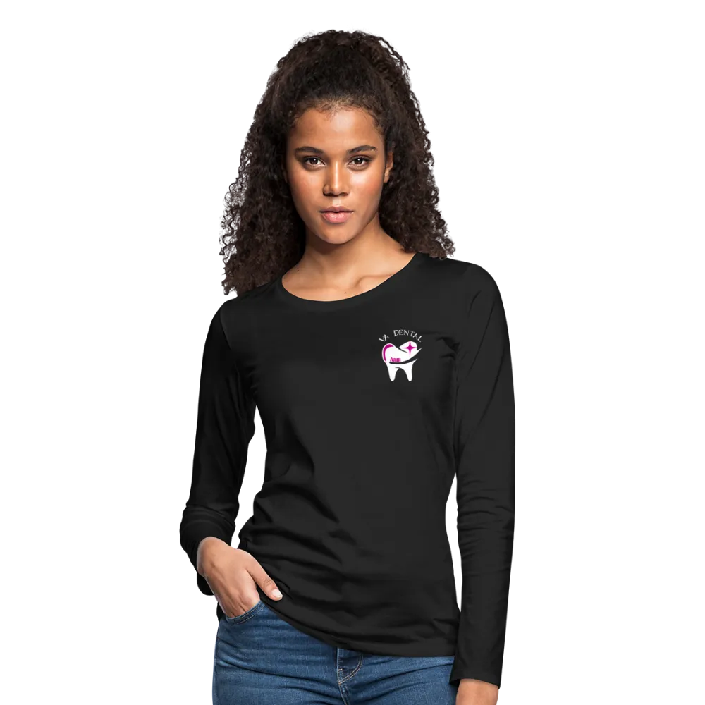 VA Dental Women's Premium Slim Fit Long Sleeve T-Shirt