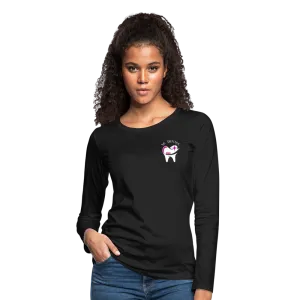 VA Dental Women's Premium Slim Fit Long Sleeve T-Shirt