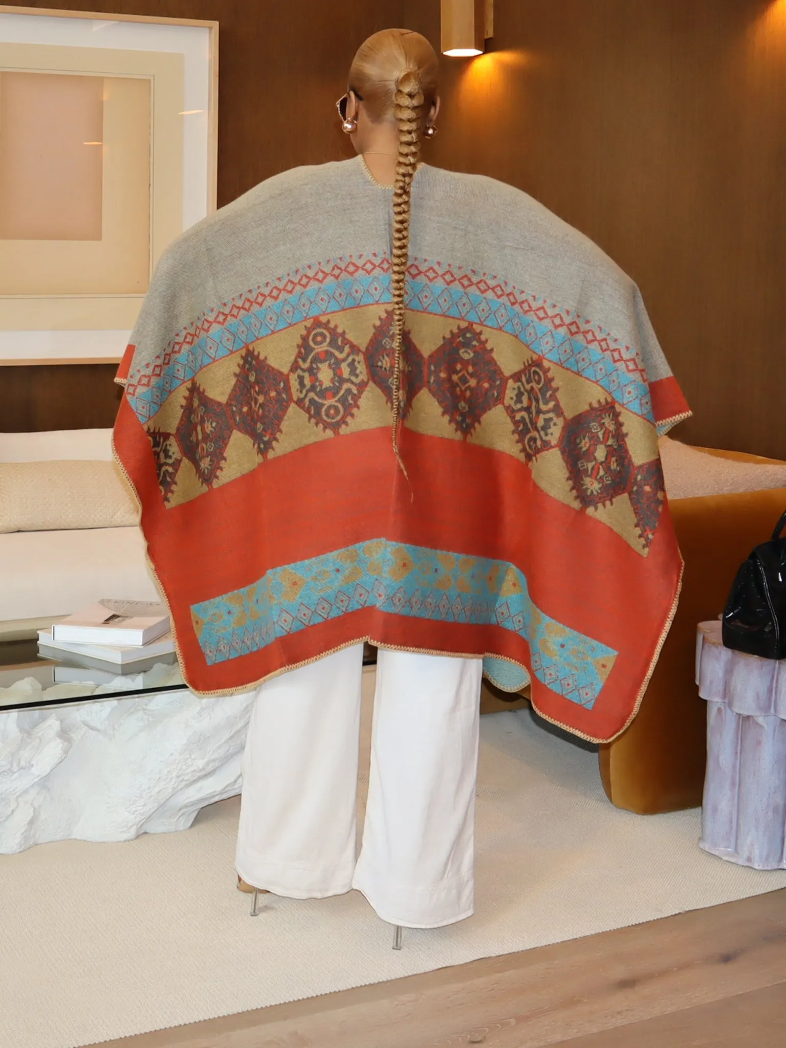 Valetta Knitted  Shawl