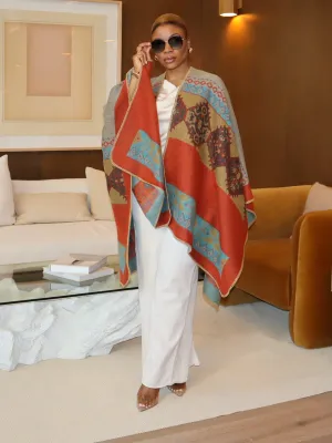 Valetta Knitted  Shawl