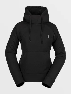 V.Co Air Layer Thermal Kapuzenpullover - BLACK