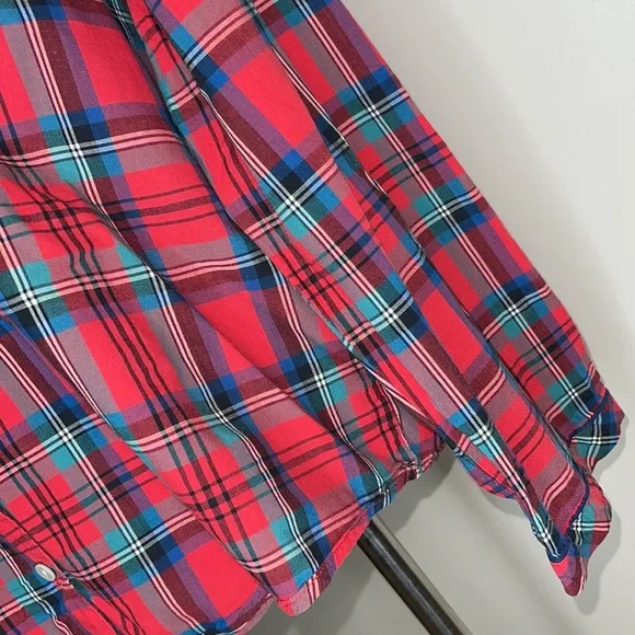 Victory Secret Long Sleeve Button Down intimate Sleepwear Size M