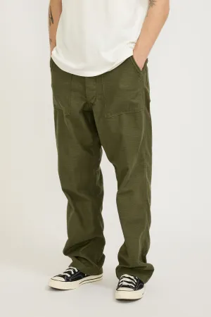 Vintage Fit Fatigue Pants Dark Olive